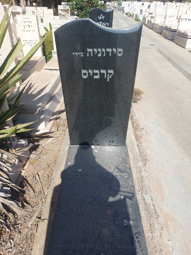 קברו של סידוניה "סידי" קרביס. תמונה 1