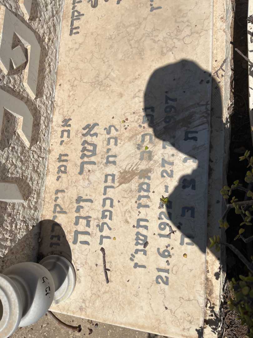 קברו של רעיה רחל בר-פלד. תמונה 2