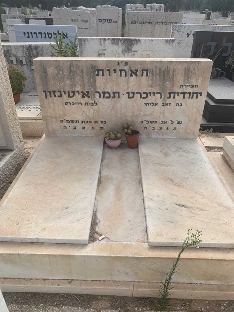 קברו של יהודית רייכרט. תמונה 2
