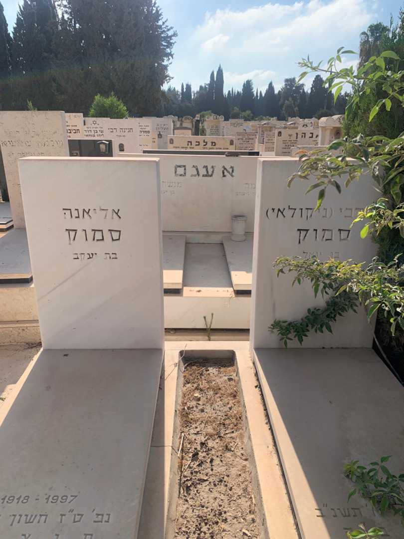 קברו של מרדכי "ניקולאי" סמוק. תמונה 1