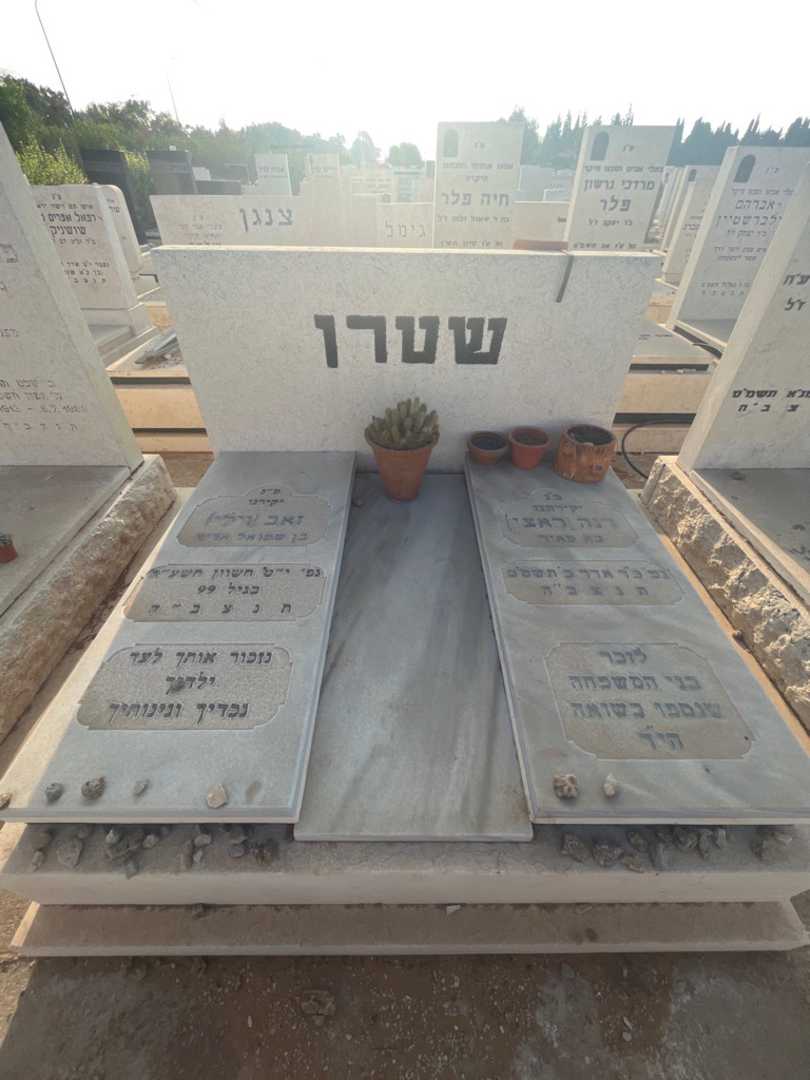 קברו של זאב "וילי" שטרן. תמונה 1