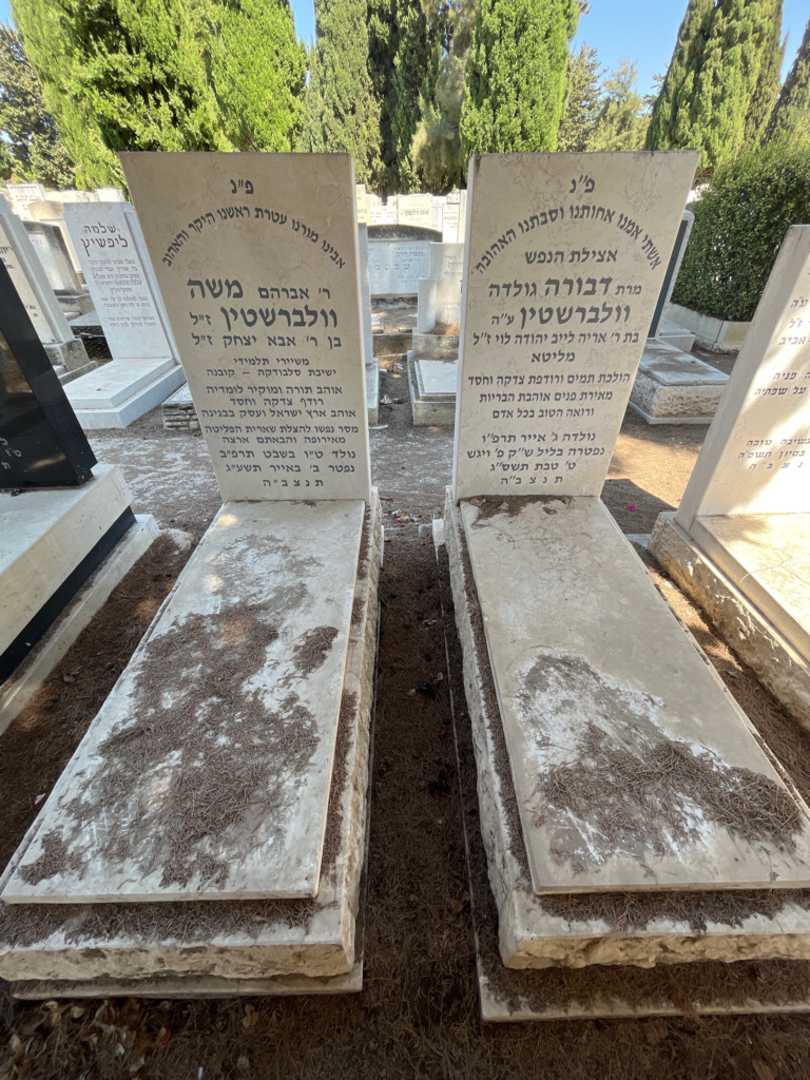 קברו של דבורה "גולדה" וולברשטין. תמונה 1