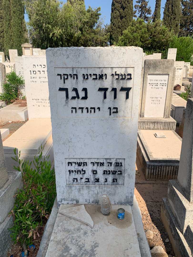 קברו של דוד נגר