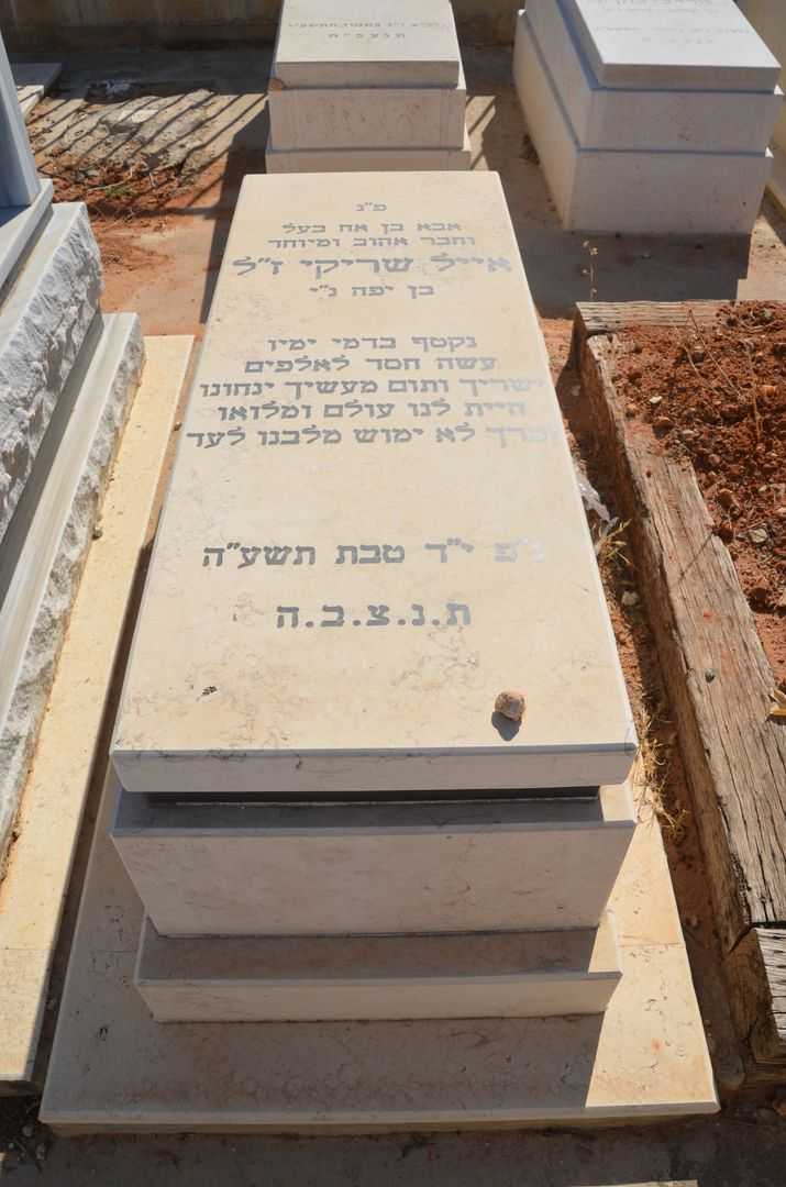 קברו של אייל שריקי