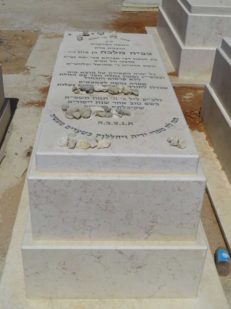קברו של צביה מלכה בן ציון