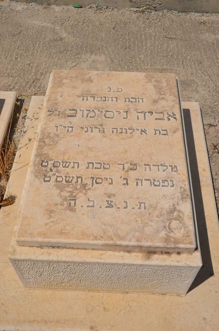 קברו של אביה ניסימוב