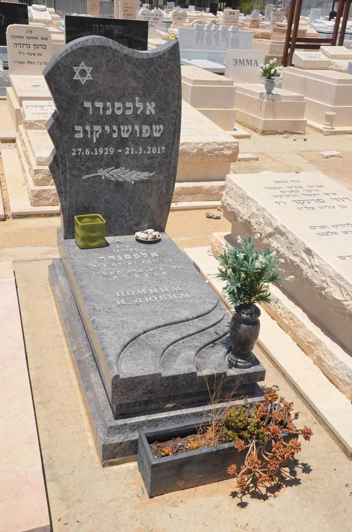 קברו של אלכסנדר שפושניקוב